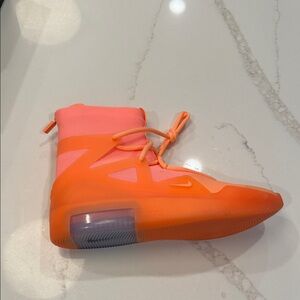 Nike Bright Orange and Pink Sneakers